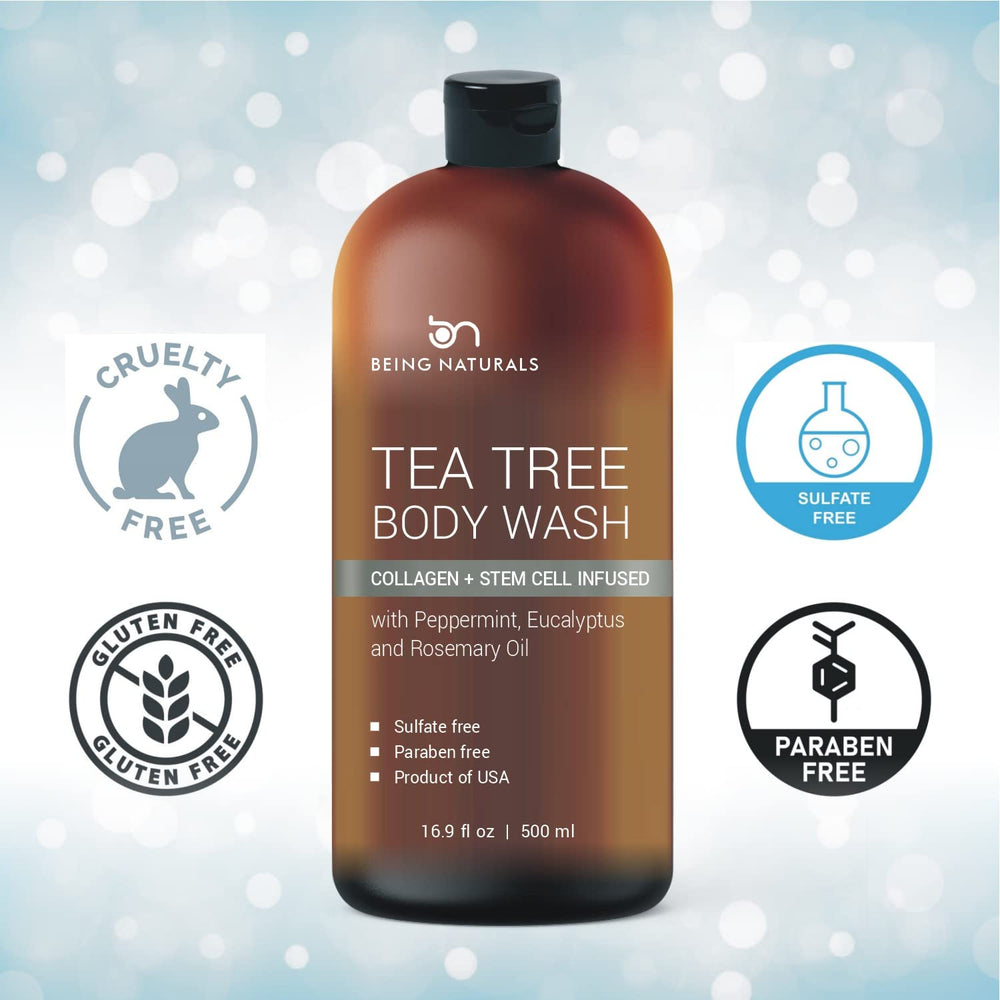 Being Naturals tea tree gel application safe for sensitive skin with soothing benefits