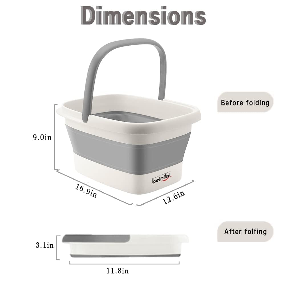 Beinilai foot bath 2pack display for family use and shared soaks.