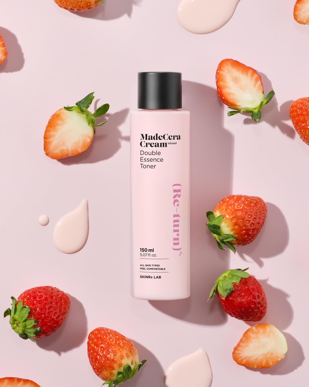 BEISIKS SKINRxLAB MadeCera toner in winter skincare scenario suggests protection and moisture retention.