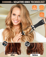 BEITMISS 360° vent design speeds drying and lifts roots during styling.