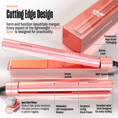 Bekind Apex 460°F rapid heat close-up communicates quick styling sessions