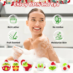 Bekrgwiy mug-shaped bath bomb infuses the tub with soothing fragrance and gentle bubbles.