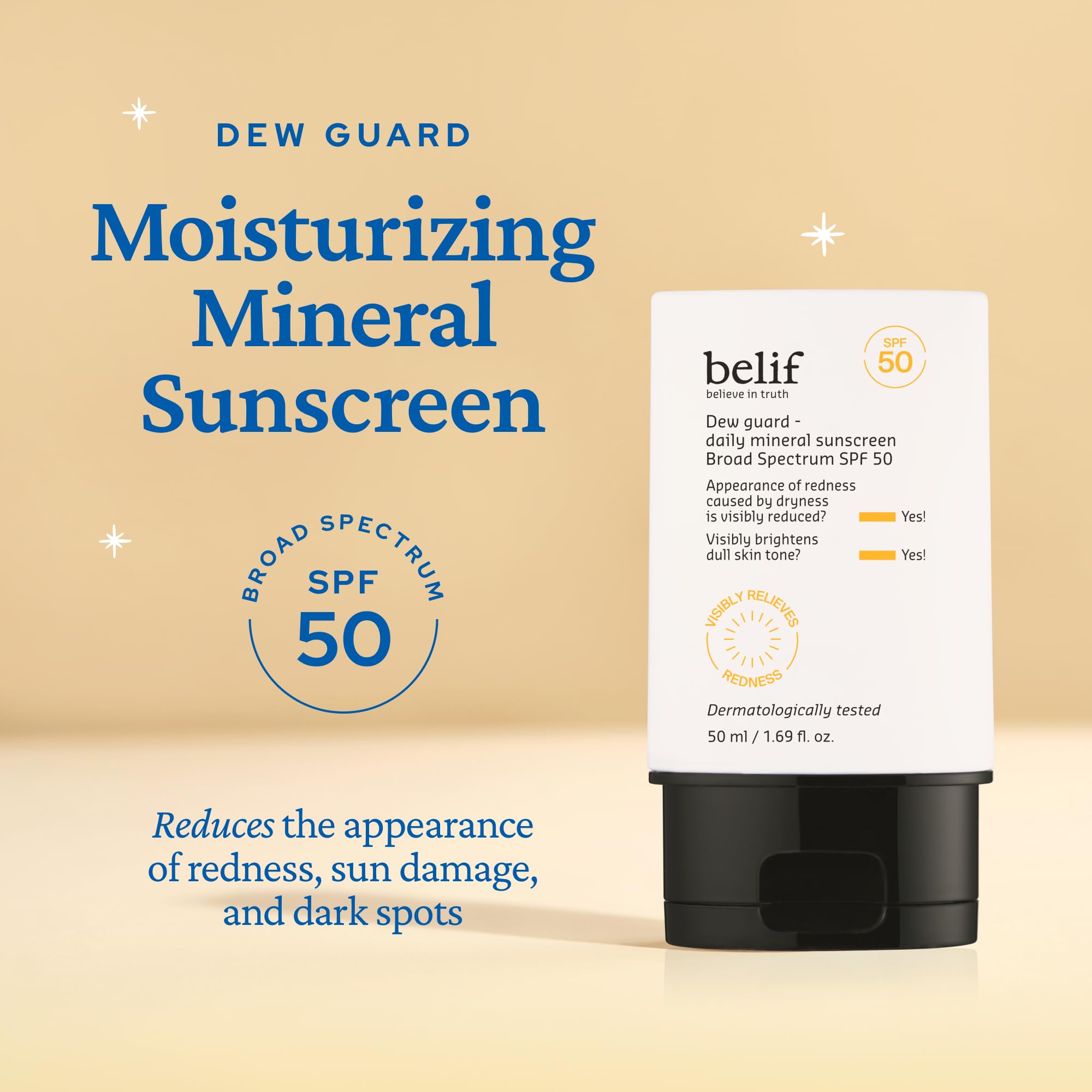 Belif Dew Guard on-skin application shows smooth, non-greasy finish for everyday use.