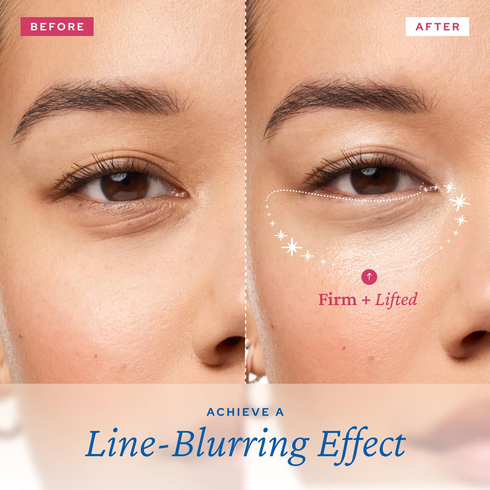 Belif Retinol Firming Eye Serum Aqua Bomb gel texture closeup for hydration.