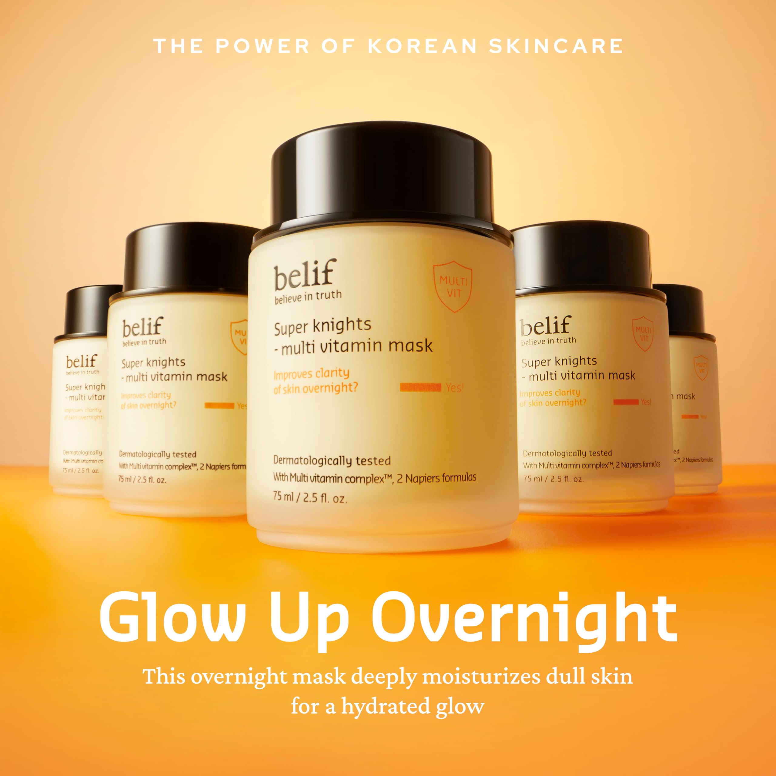 belif Vitamin C Overnight Butter Mask creamy, melt-in texture on skin