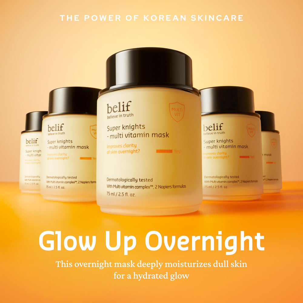 belif Vitamin C Overnight Butter Mask creamy, melt-in texture on skin