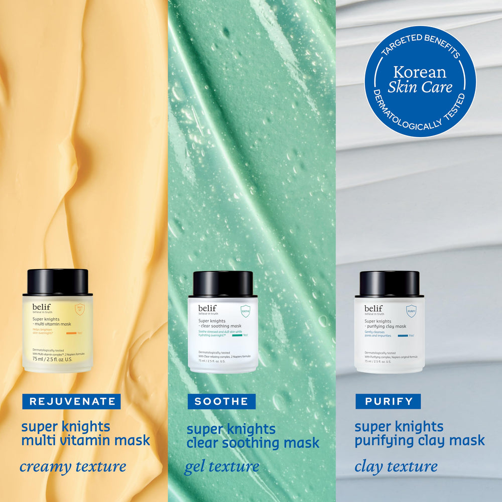 belif Vitamin C Overnight Butter Mask placed in a night routine setup for glow