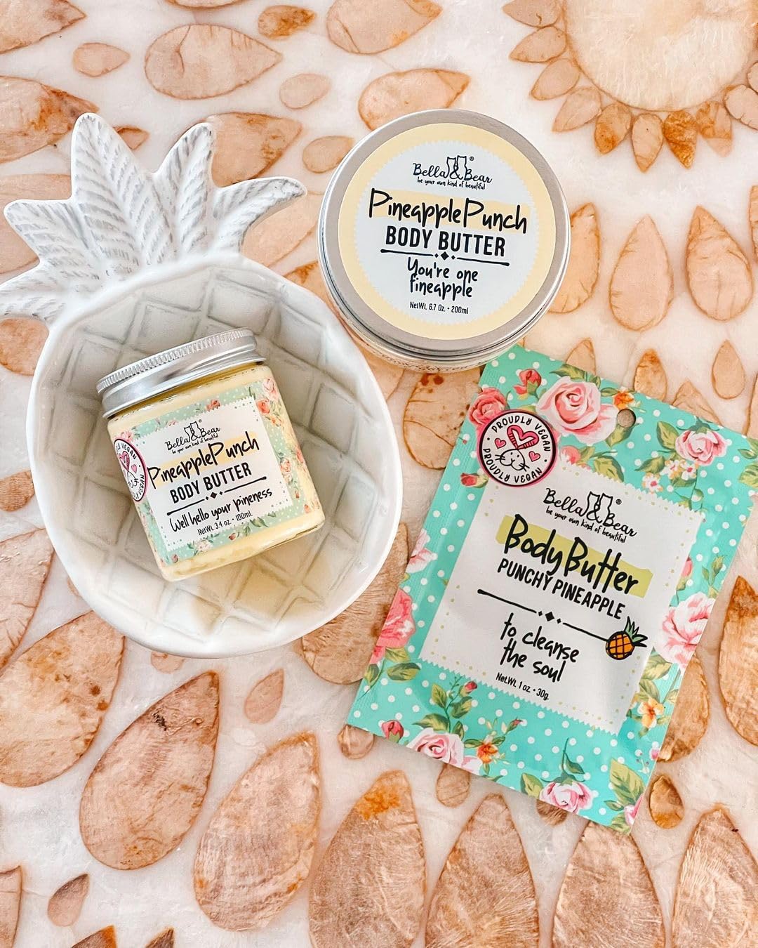 Bella & Bear travel-size skincare kit ideal for on-the-go routines.