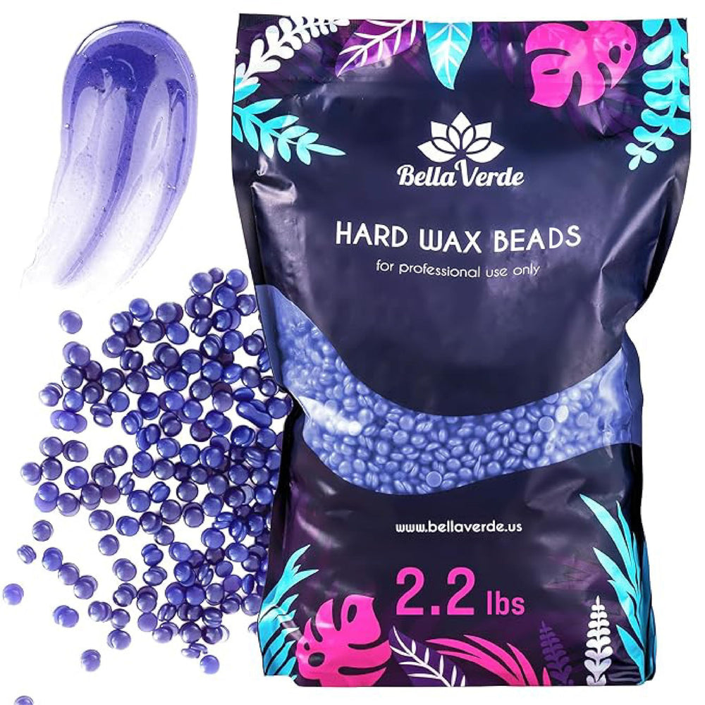 Bella Verde wax beans 2.2lb packaging for convenient home waxing.