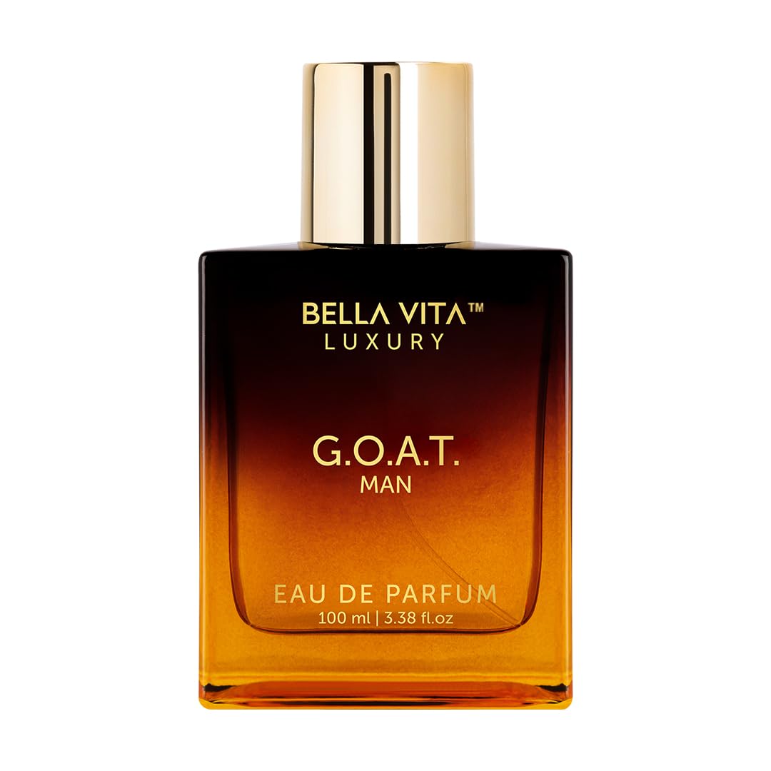 BellaVita Luxury G.O.A.T. bottle front view for confident daily wear