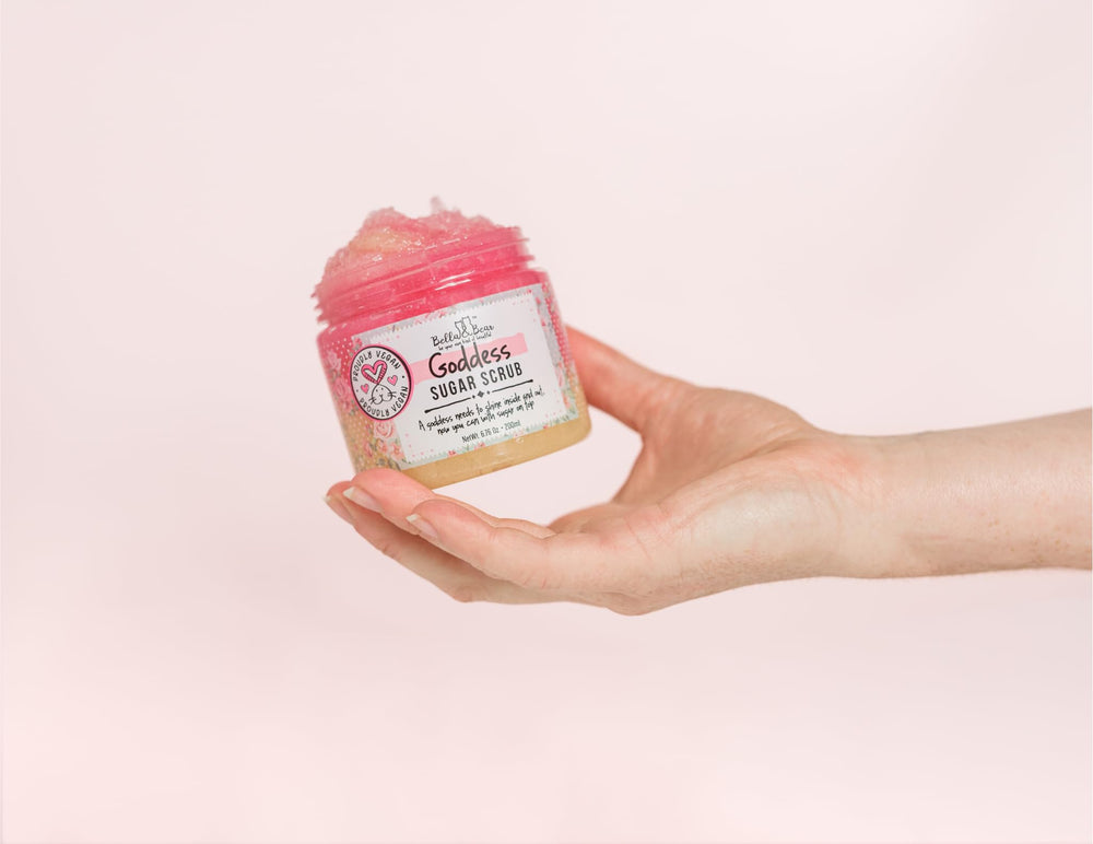 Opción de regalo elegante del Goddess Sugar Scrub para ocasiones especiales.