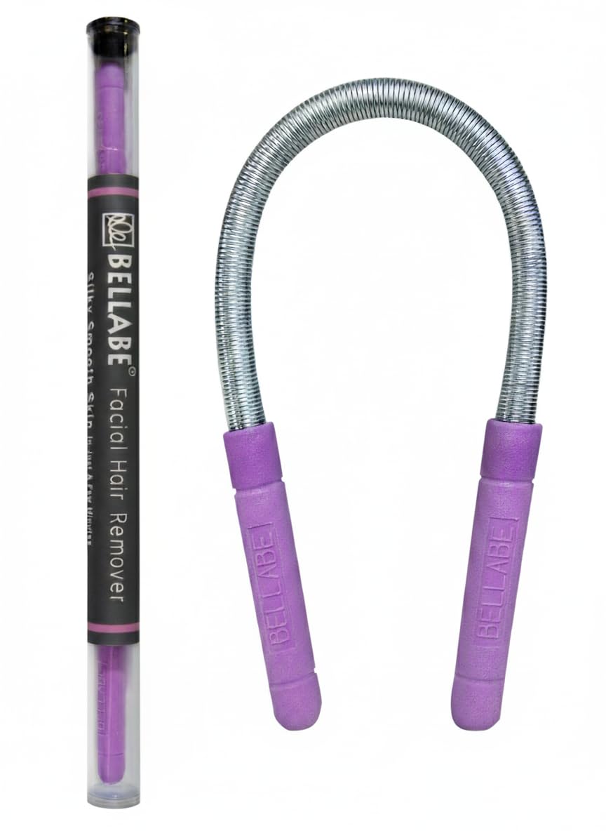 Bellabe facial hair remover closeup showing precise root lift for smooth skin