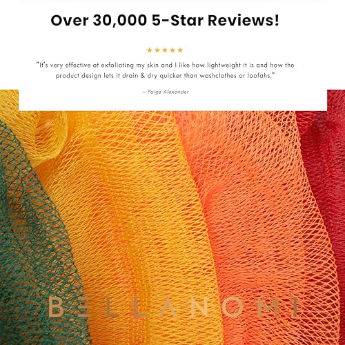 Bellanomi extended-reach sponge helps scrub back and legs with ease