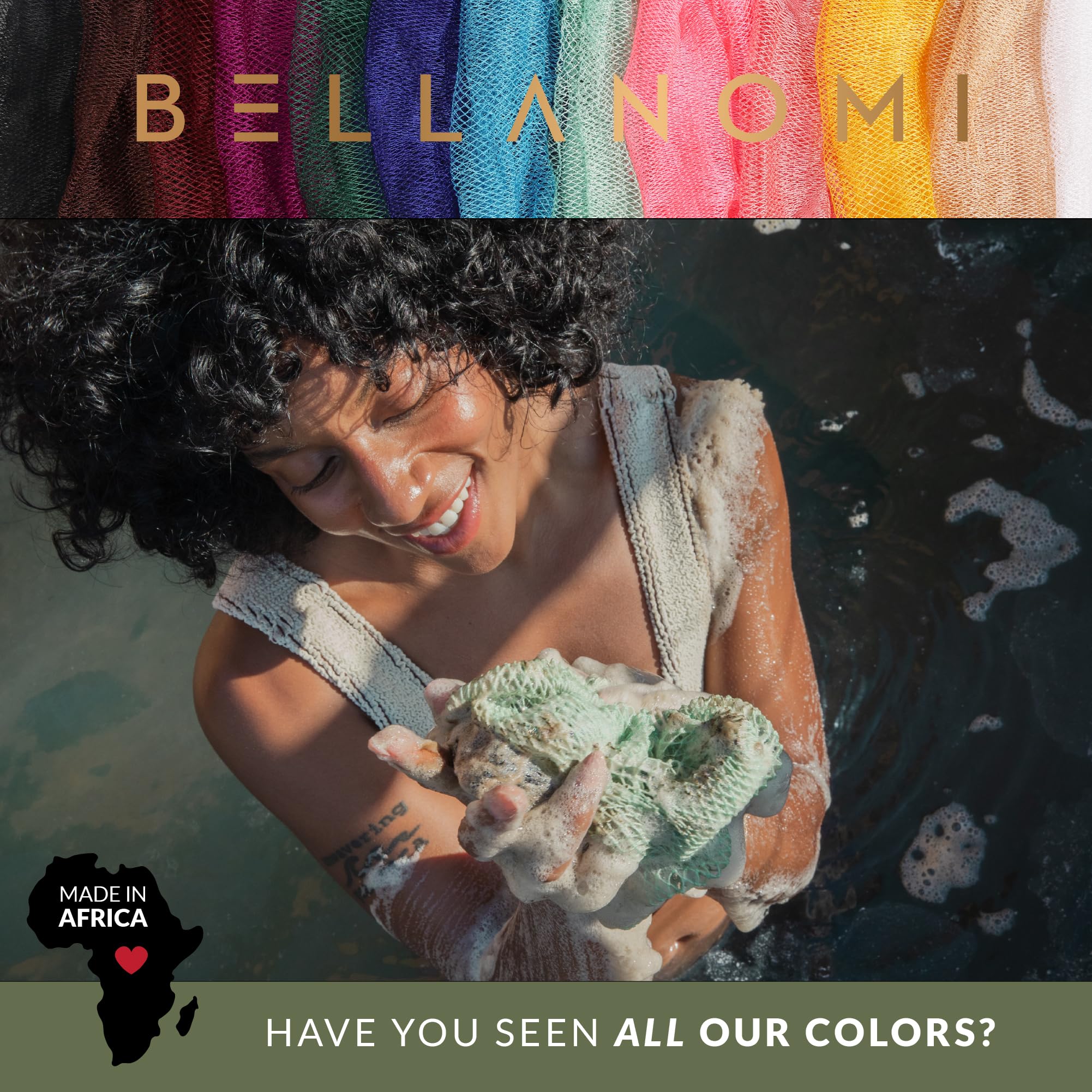 Bellanomi hygienic drying design helps maintain clean, long-lasting exfoliation