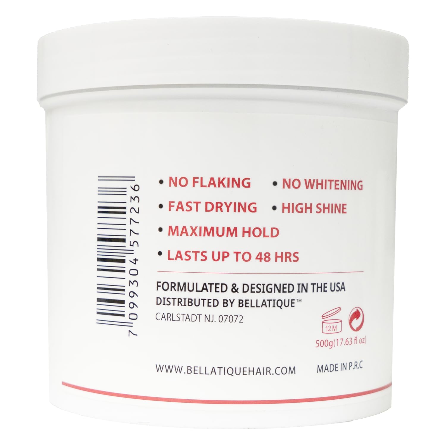 Bellatique Braiding Gel fast-drying hands during a styling session