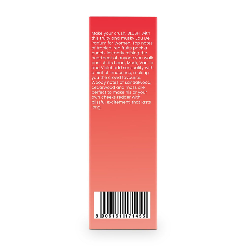 BELLAVITA Blush travel-size image shows portable bottle for on-the-go scent touch-ups