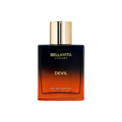 Bellavita Devil unisex perfume bottle showcases premium design with long-lasting fragrance.