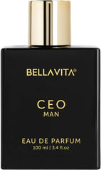BellaVita Luxury CEO bottle front shows premium, long-lasting fragrance impression