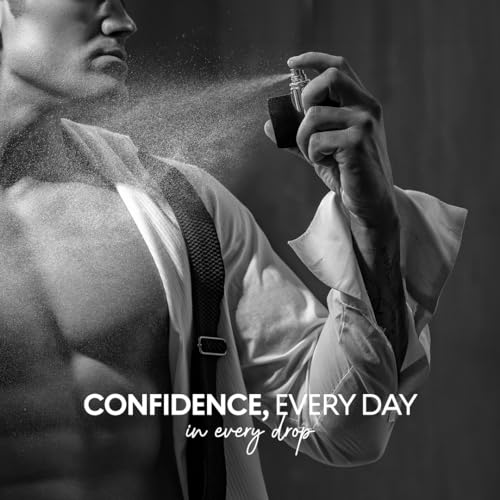 BellaVita Luxury CEO Perfume application shot suggests easy spray for all-day presence.