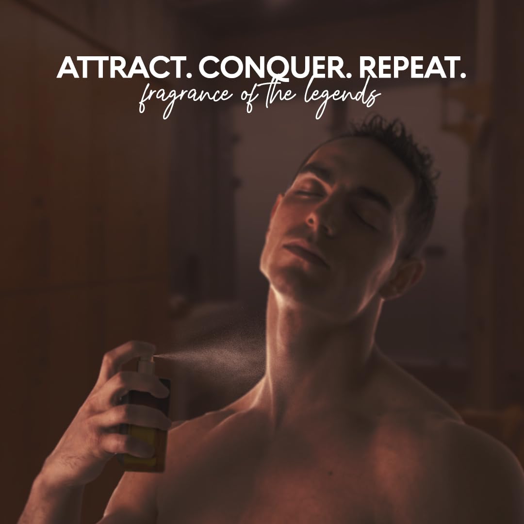 BellaVita Luxury G.O.A.T perfume drops on skin demonstrate refreshing citrus notes.