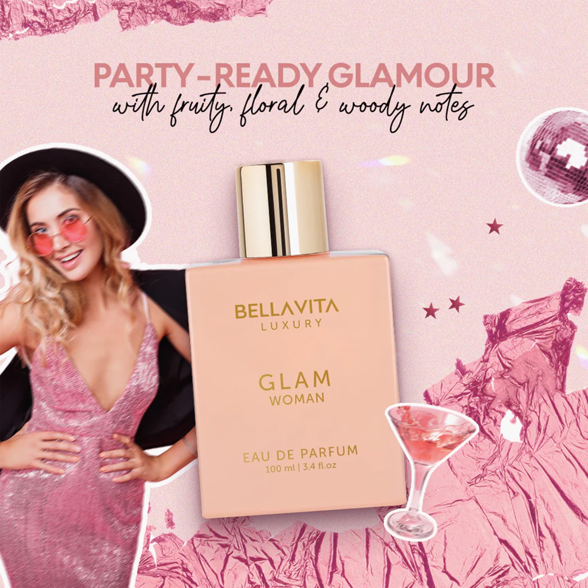 BellaVita Luxury GLAM gift-set image presents versatile present for birthdays or anniversaries