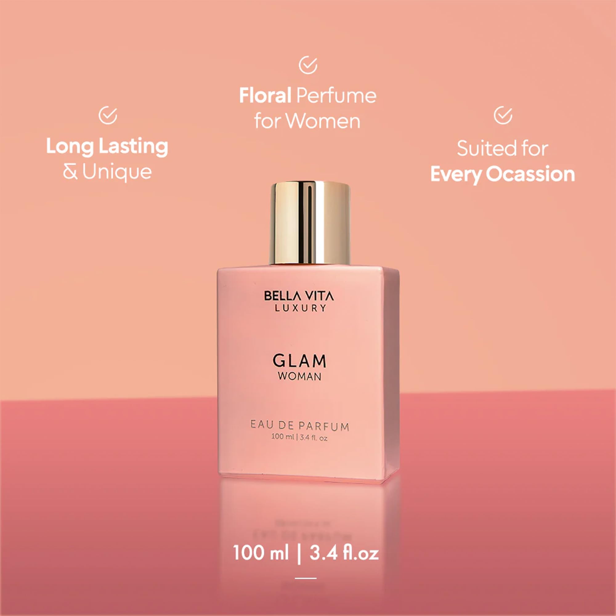 BellaVita Luxury GLAM packaging box suggests gift-ready elegance for special occasions