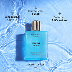 BellaVita Luxury vanilla body mist offers calming, refreshing aroma.