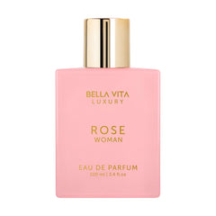 BellaVita Luxury ROSE perfume bottle for everyday wear with floral charm.