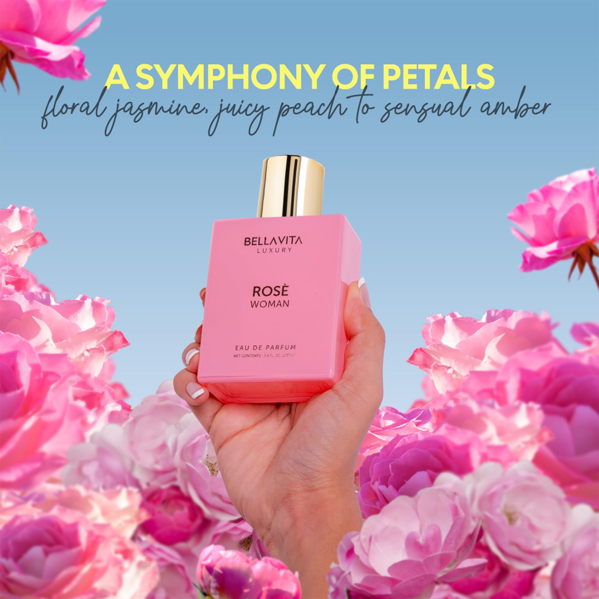 BellaVita ROSE gift set image implying a luxurious present for special occasions.