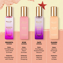 Bella Vita Luxury SENORITA mini bottle for playful daily wear