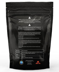 Belle Chemical coconut activated charcoal powder close-up shows fine, smooth texture for skincare