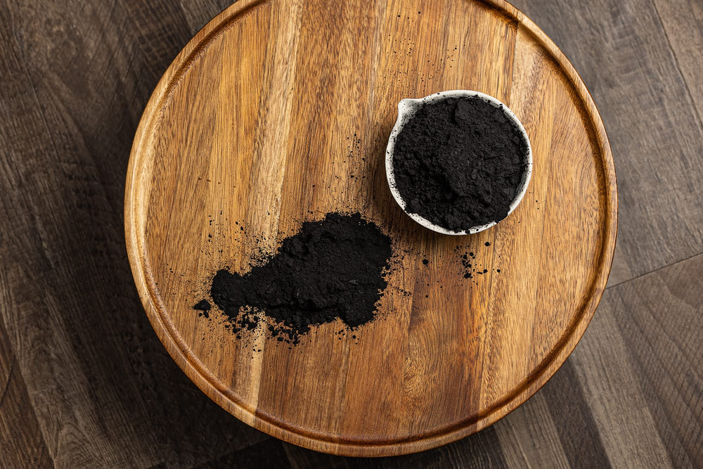Belle Chemical coconut activated charcoal powder teeth whitening prep
