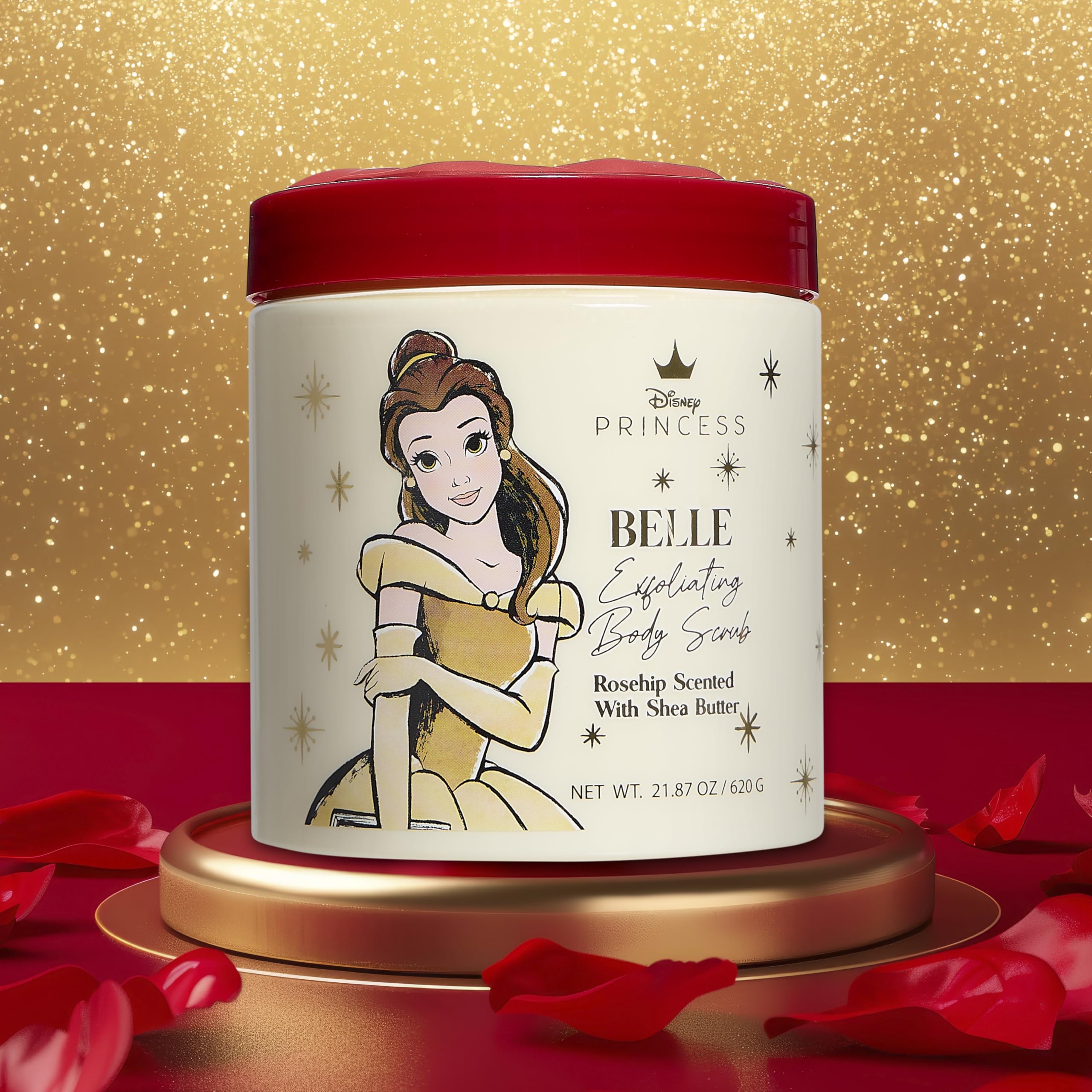Gift-ready Belle Scrub wrapped for holidays and birthdays.