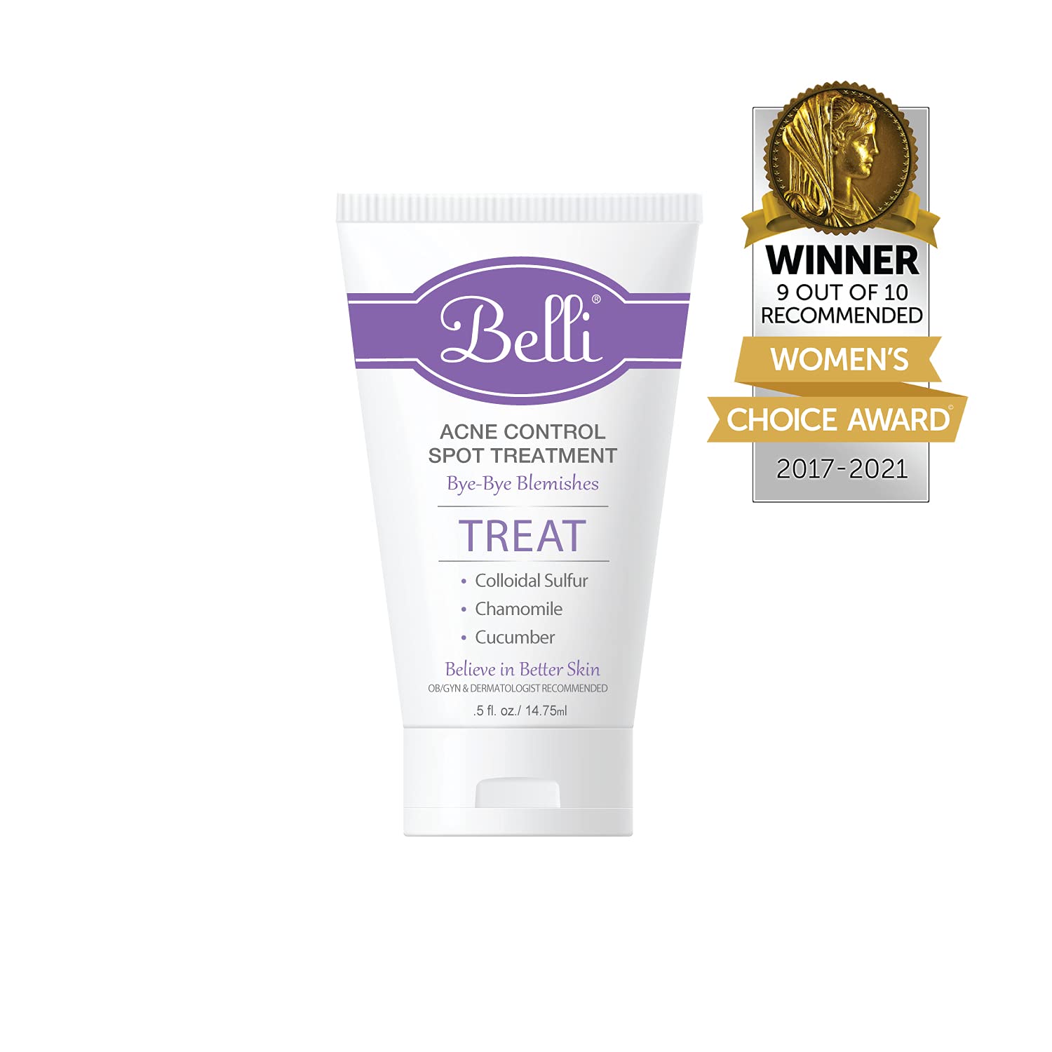 Belli Acne Control application routine for discreet spot care