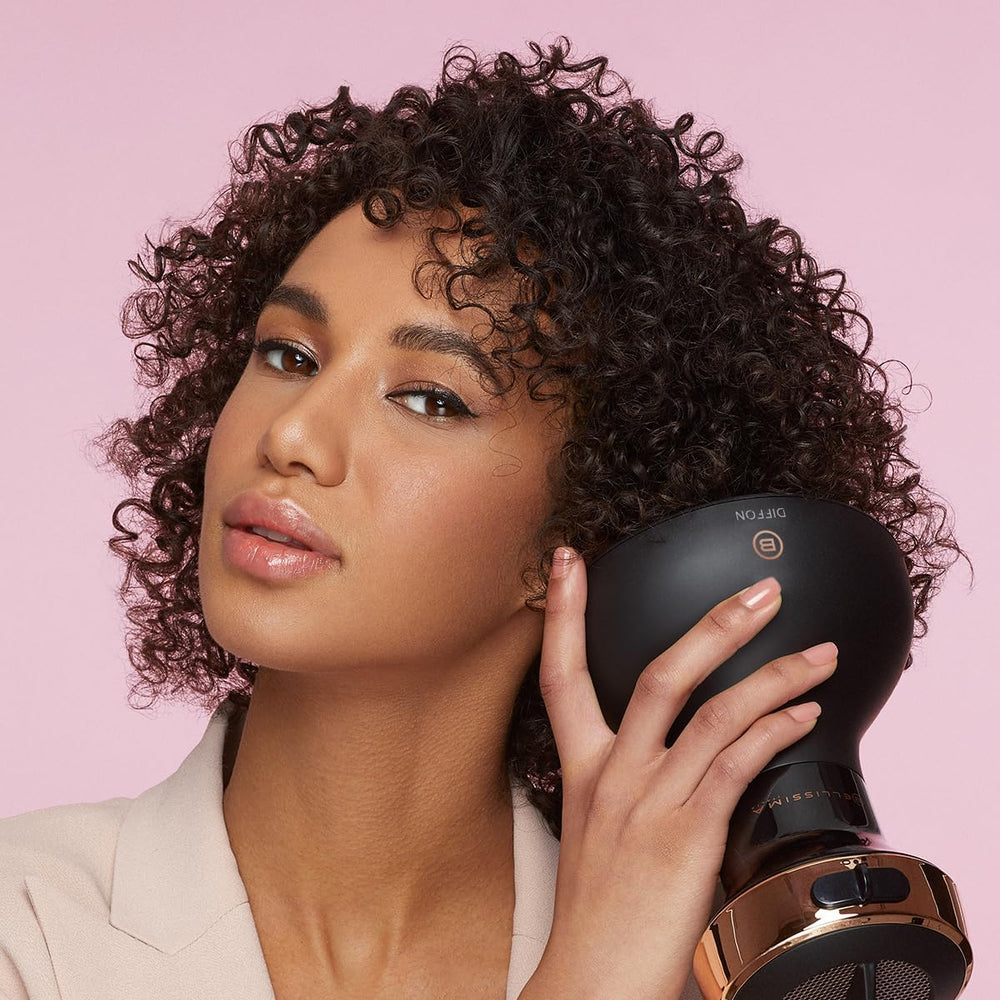 Bellissima Diffon easy hold handle reduces strain during styling