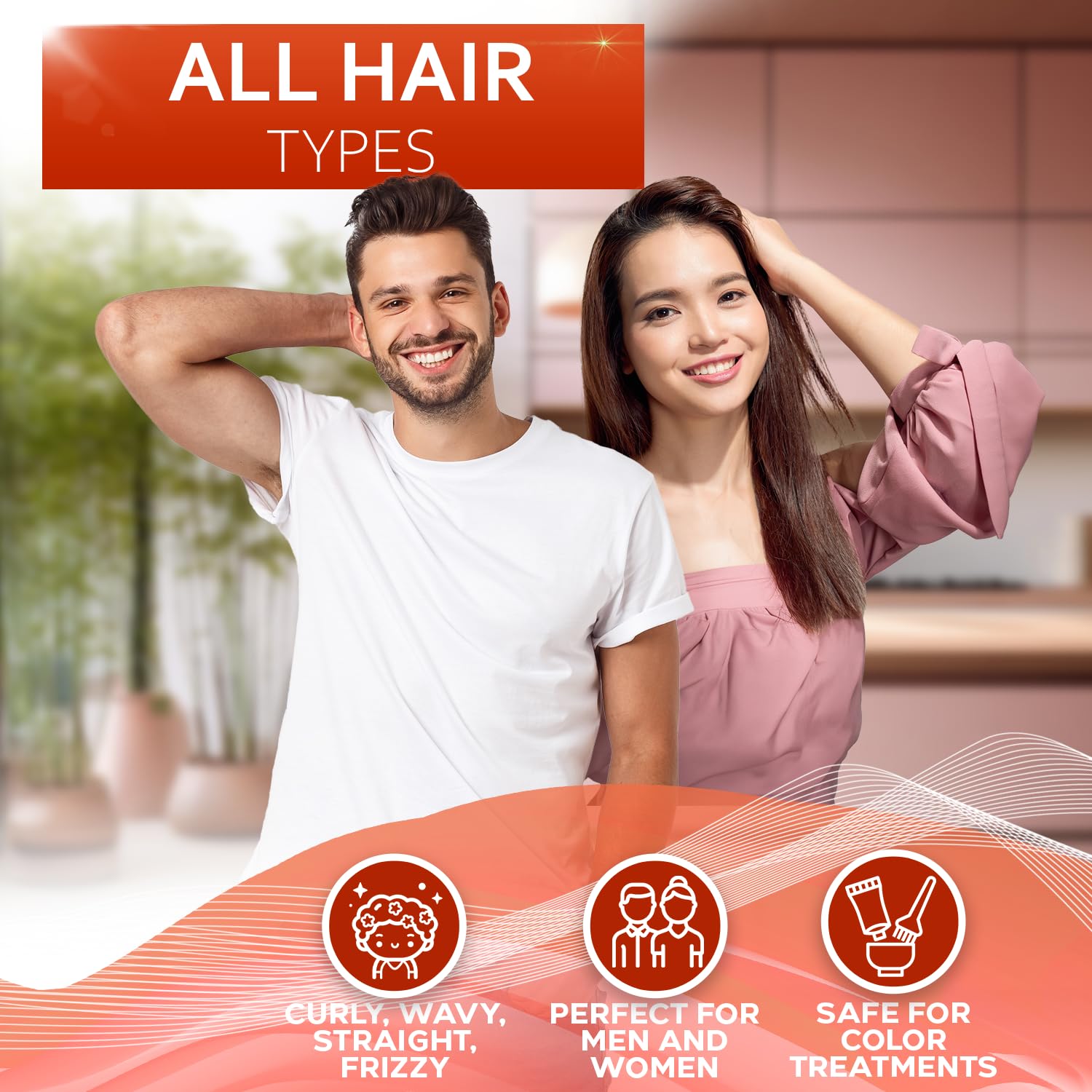 Bellisso Batana Oil hair shine close-up showcases realistic gloss and health.