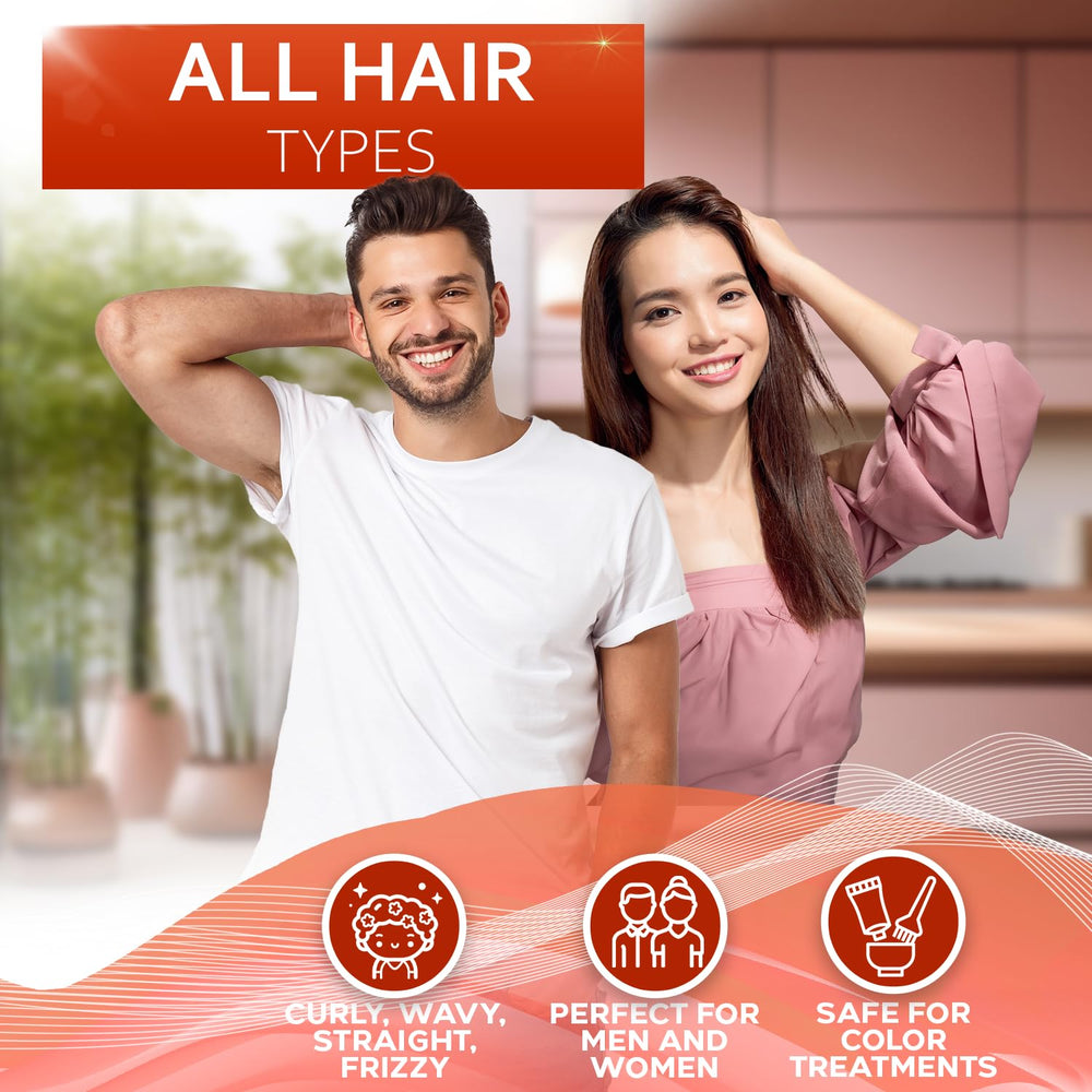Bellisso Batana Oil hair shine close-up showcases realistic gloss and health.