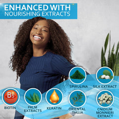 Bellisso Biotin Shampoo packaging highlights salon-grade formula for professional results.