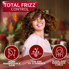 Bellisso curly-definition-closeup showing enhanced curl definition and shine.