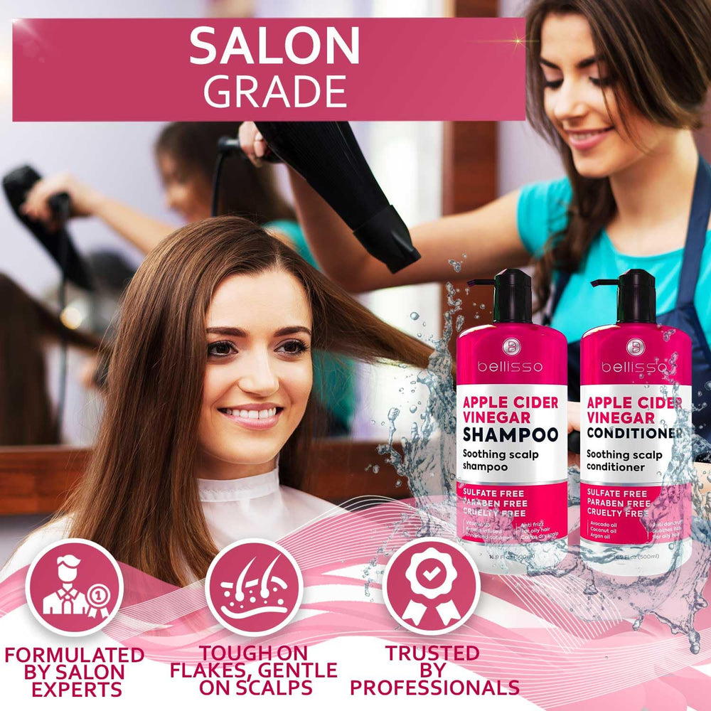 Bellisso Sulfate-free label signals gentle, non-stripping formula.