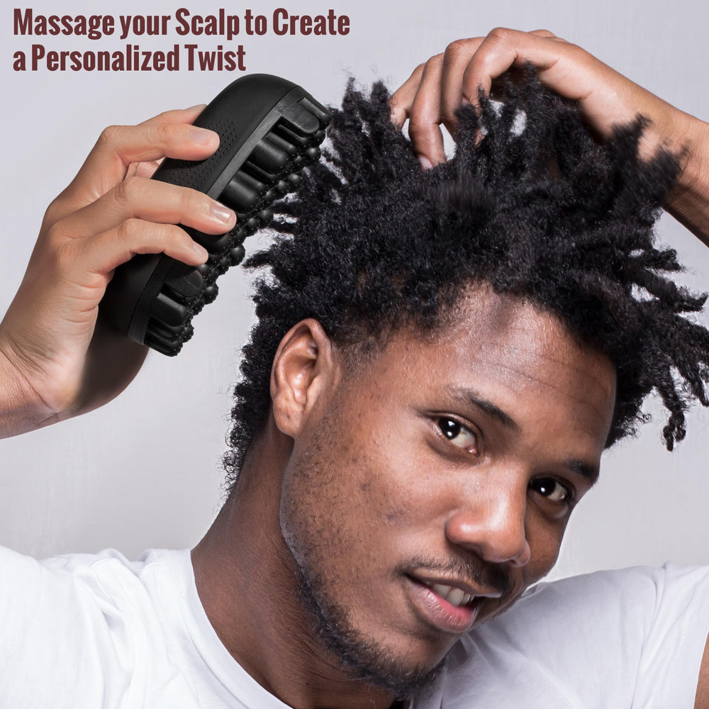 Belongtous metal straight comb shown for sleek, tangle-free styling