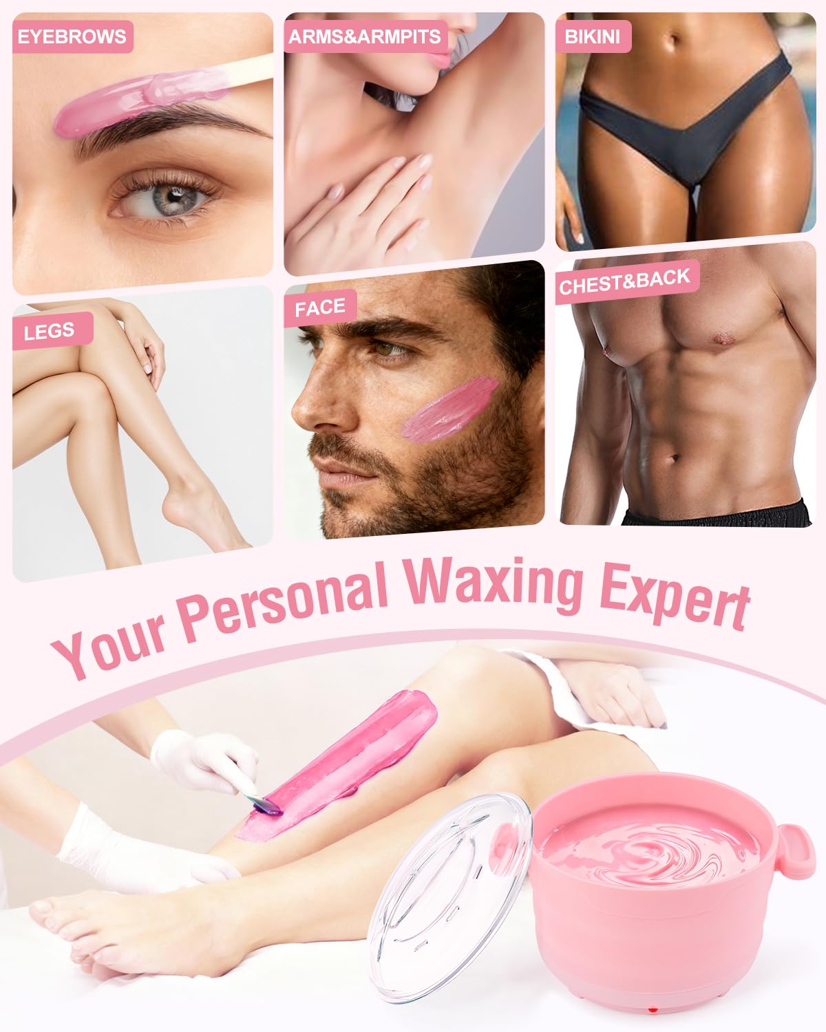 Beloving ideal for facial waxing like eyebrows and upper lip
