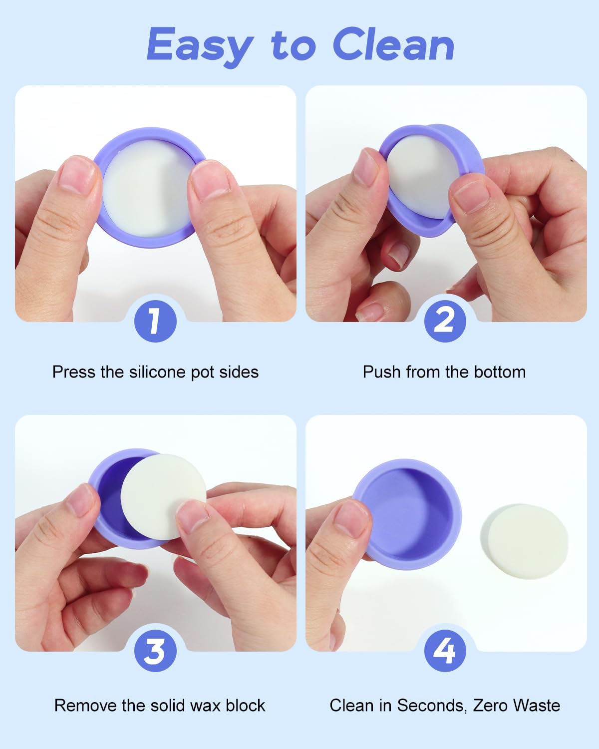 Beloving post-wax wipes remove residue and soothe pores