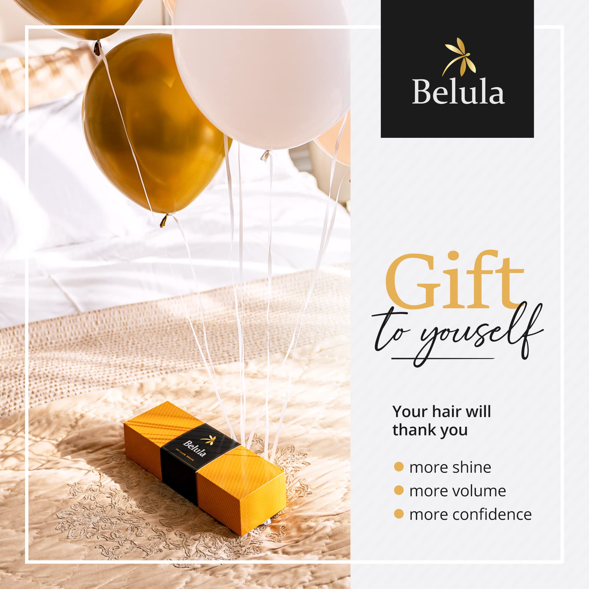 Belula Travel Bag protective pouch stores the set for trips.