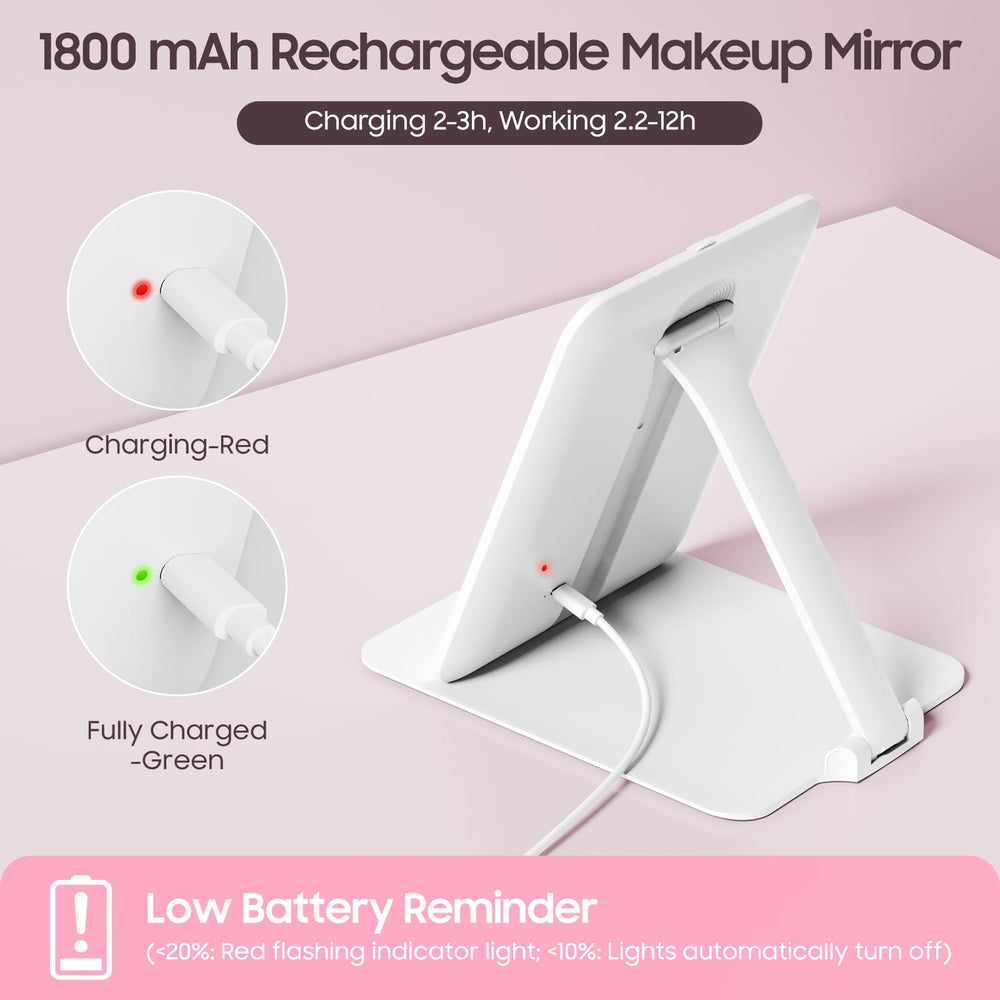 Benbilry Adjustable stand provides 180° rotation for flattering angles