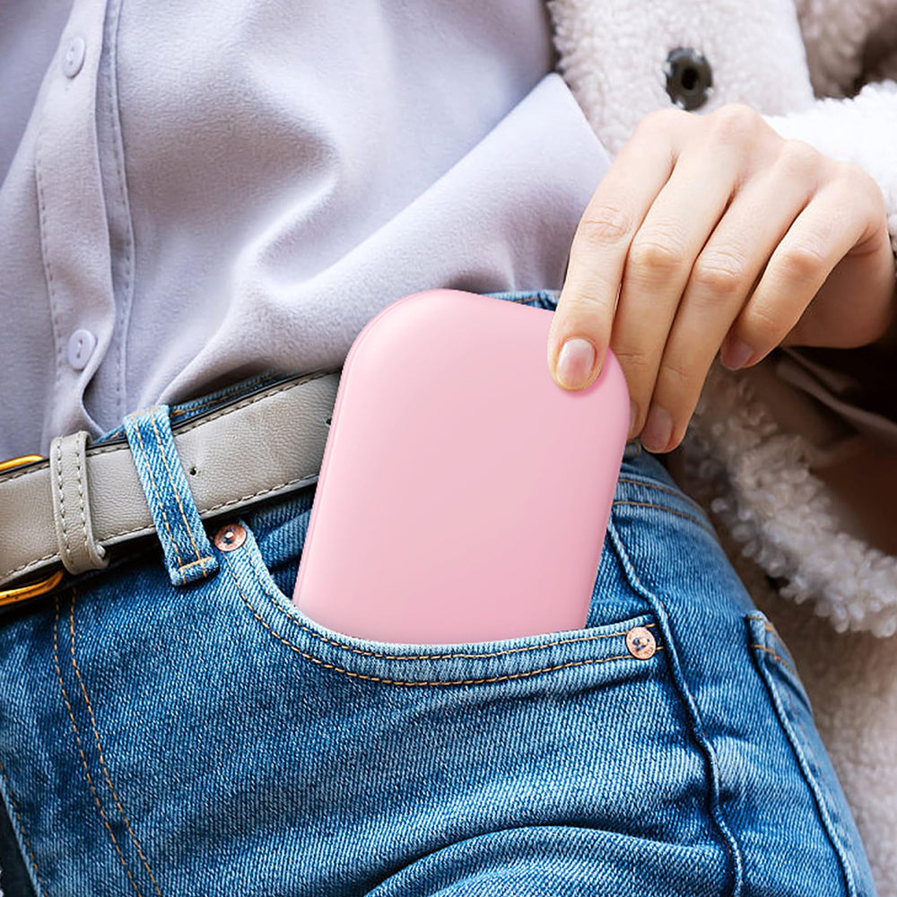 Benbilry ultra-slim pocket mirror open showing handheld portability for purse-ready touch-ups.