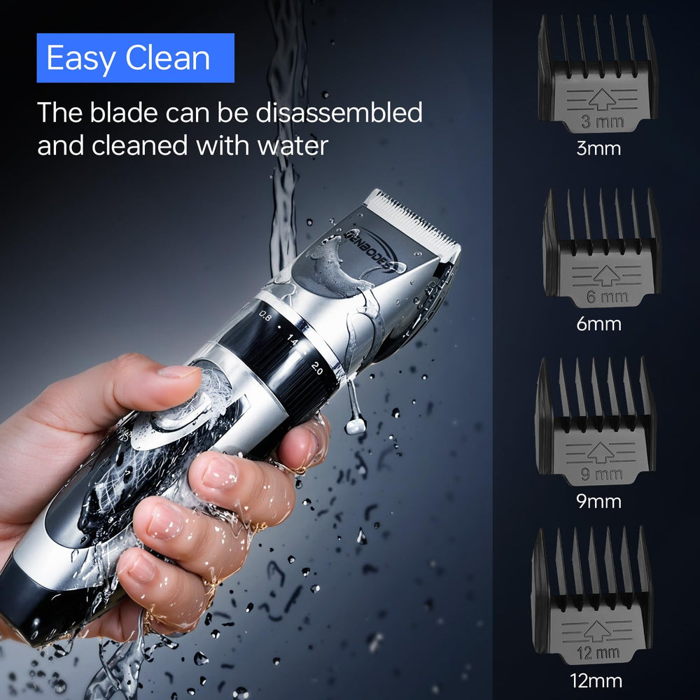 Benbodes beard-trimmer and body-care kit enables versatile facial grooming.