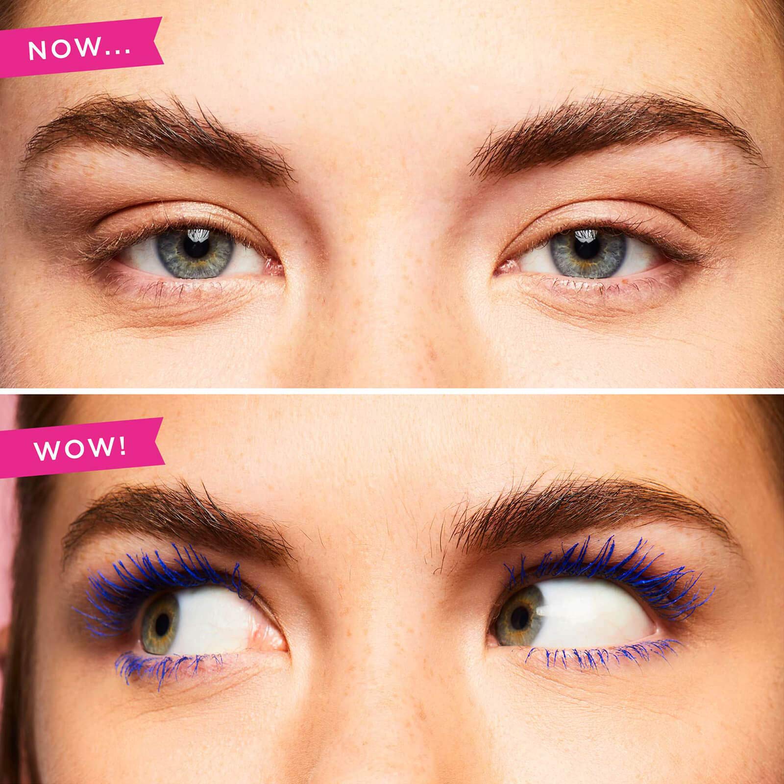 Benefit BADgal BANG blue brush closeup highlights Slimpact! precision coating.