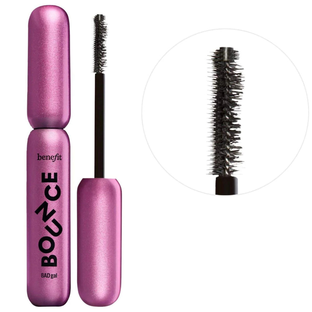 Benefit BADgal Bounce dual-brush bristle side boosts lash volume.