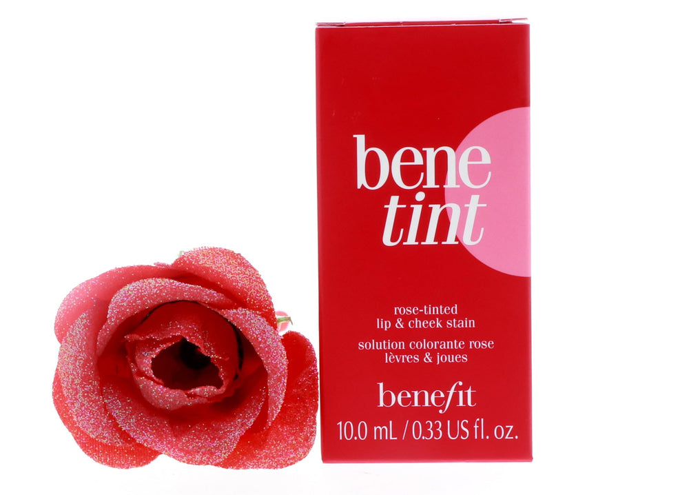 Benefit Benetint cheek blush application delivers buildable color with a soft flush.